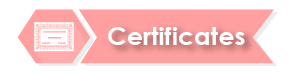 Order certificates and certificate jackets Order certificates and certificate jackets